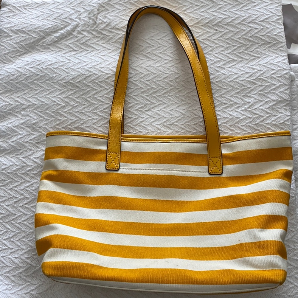 Michael Kors Tote Bag Yellow/White